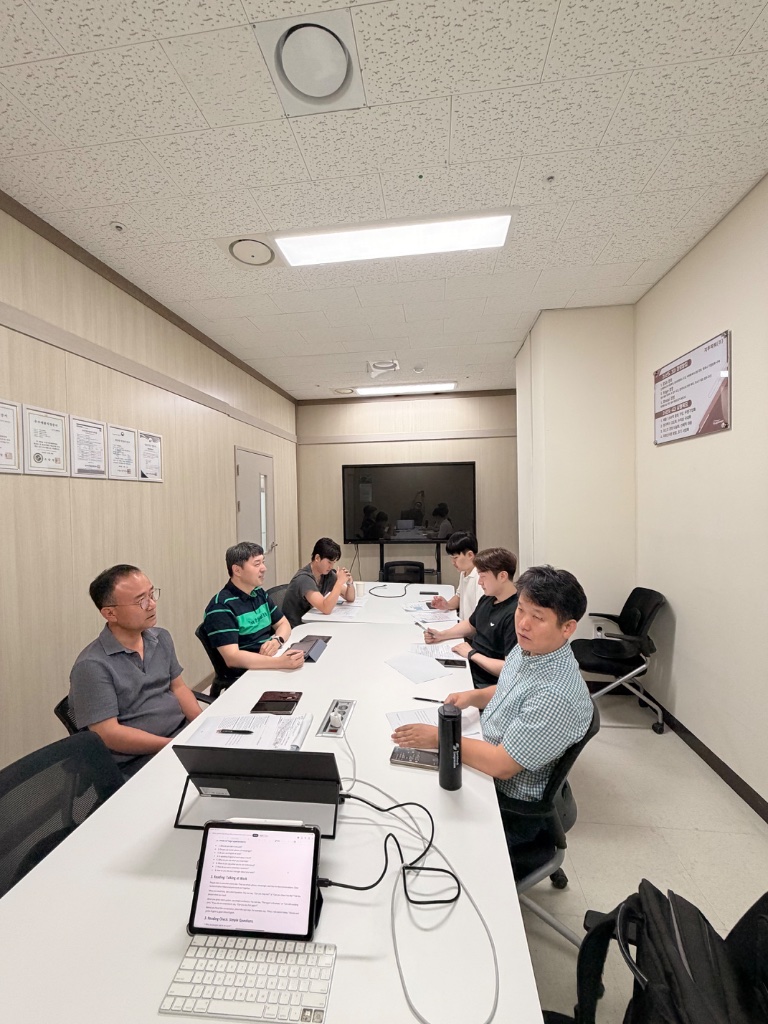 기업 출강 그룹 수업 현장