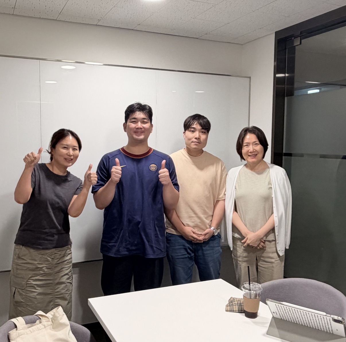 스몰토크 세미나 단체 사진