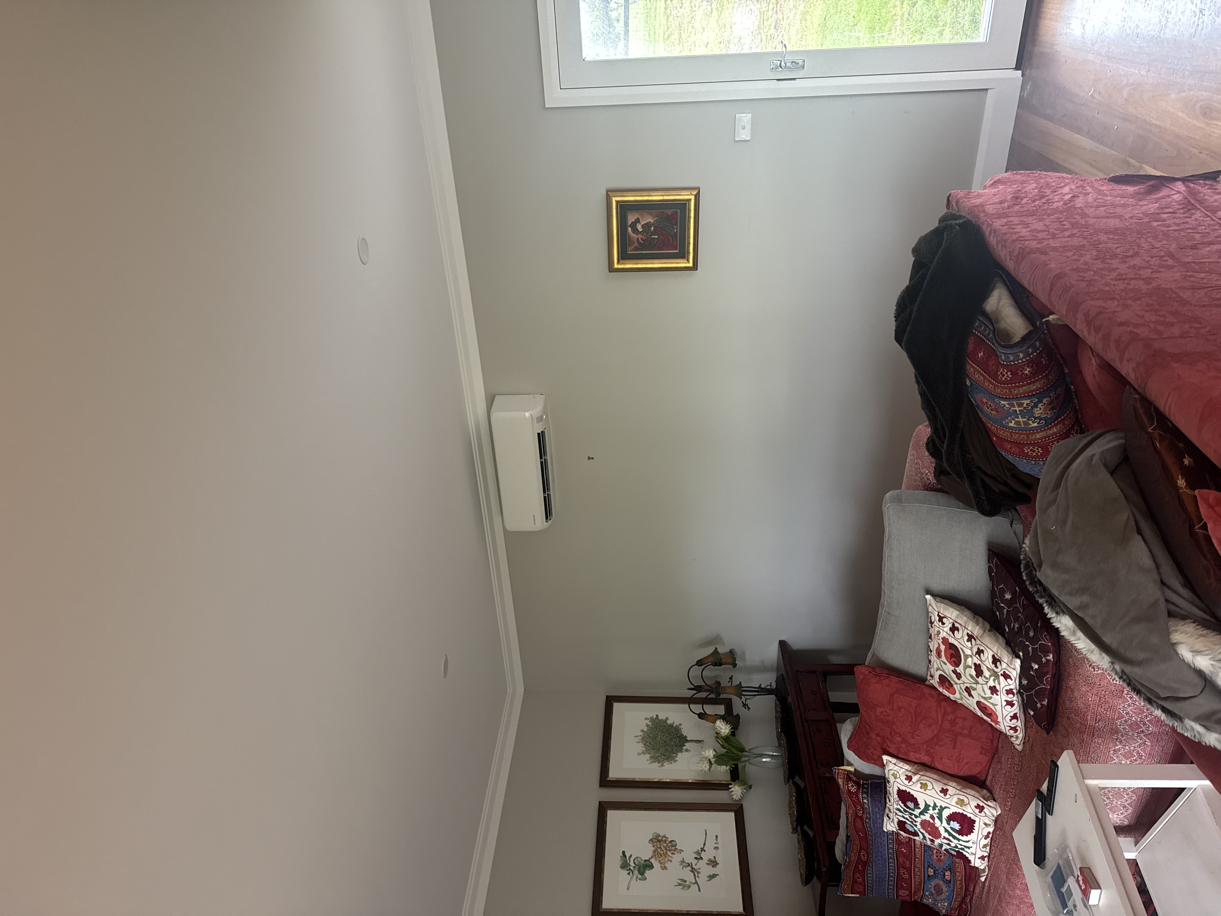 Wall-mounted split system in the living room of a Hartley / Little Hartley property