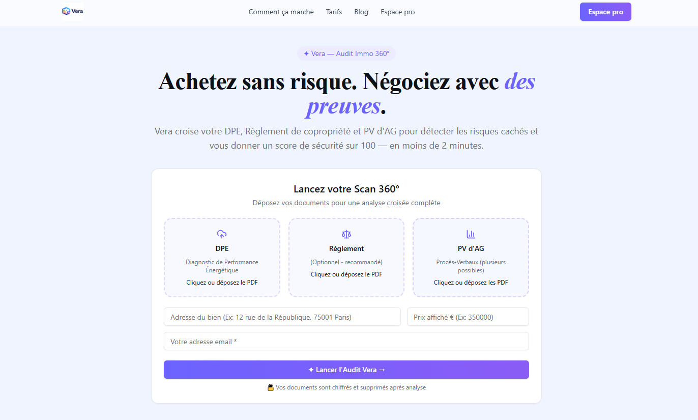 Vera — Audit Immo 360°