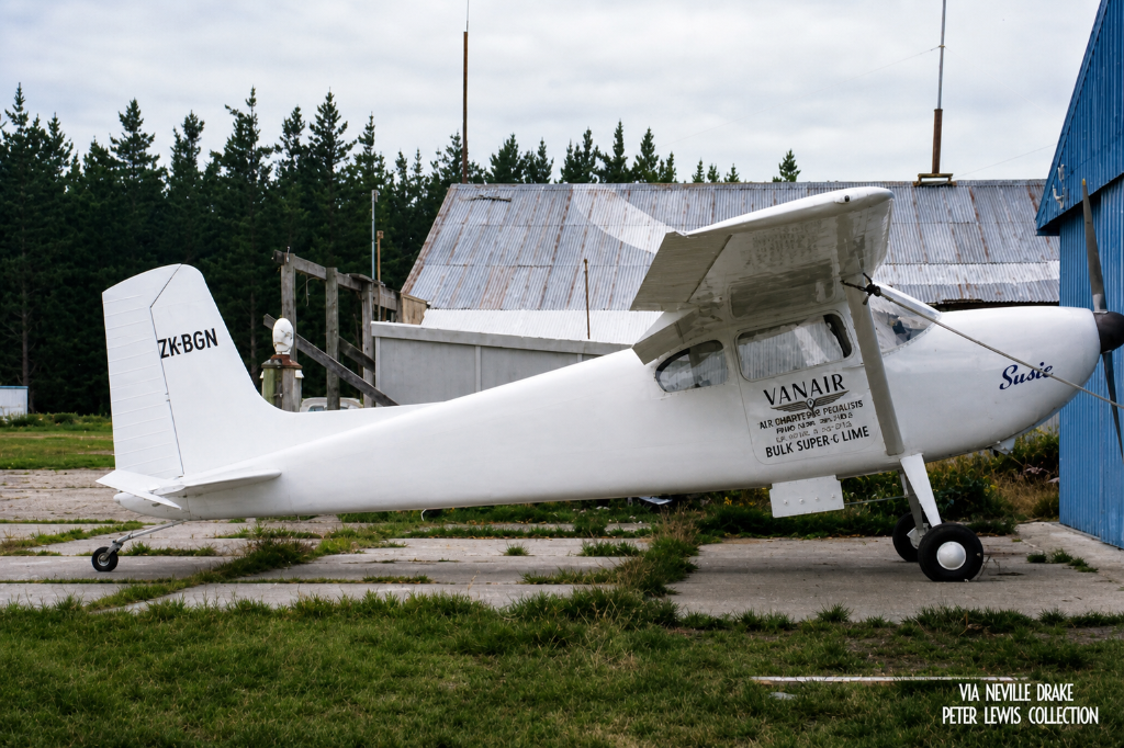 VanAir aerial topdressing aircraft in New Zealand