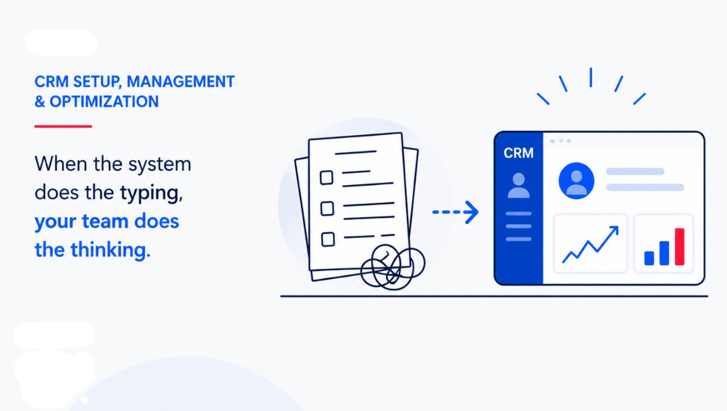 The End of Manual CRM: Why Data Entry Is the First Job AI Will Eliminate — And What Your Team Should Do Instead