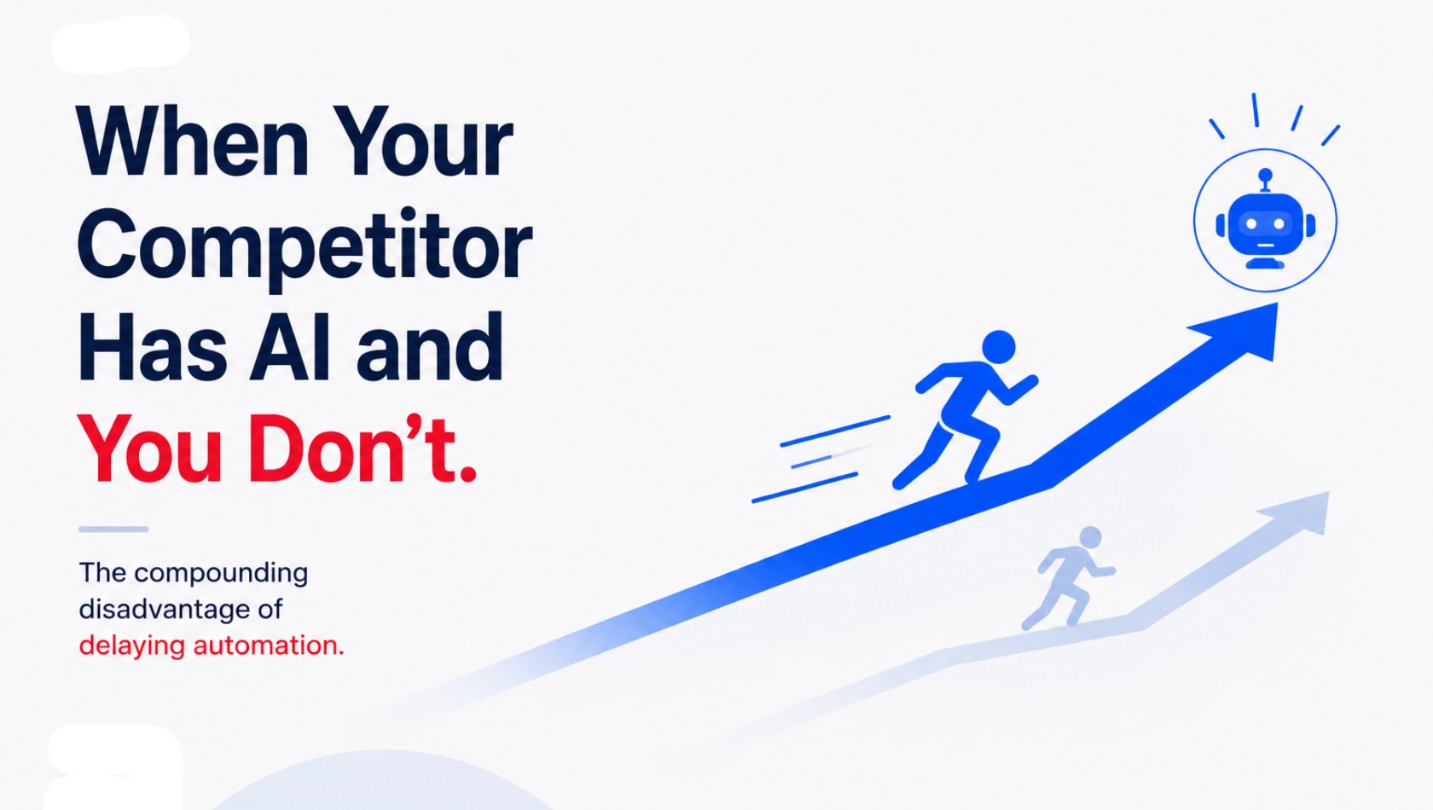 When Your Competitor Has AI and You Don't: The Compounding Disadvantage of Delaying Automation