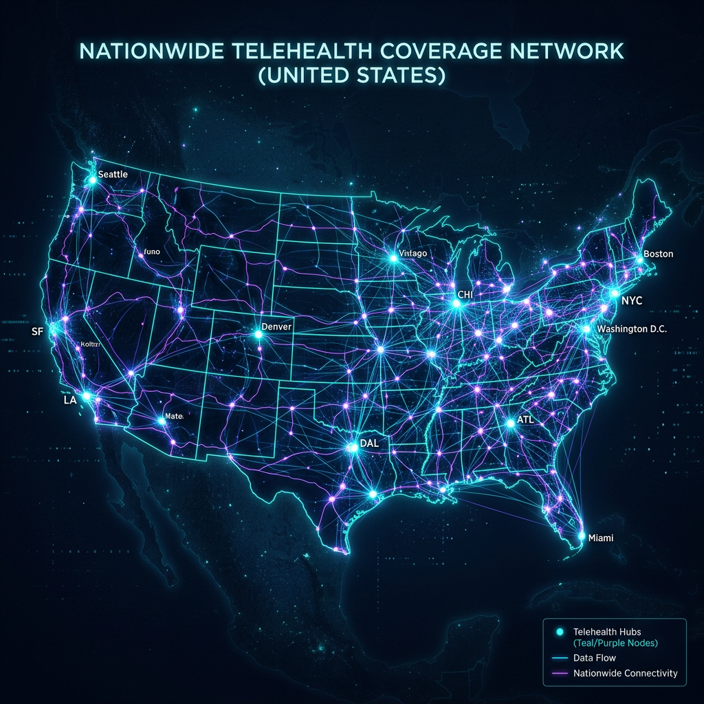 US coverage map