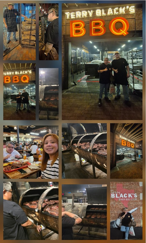 Training at Terry Black's BBQ in Texas