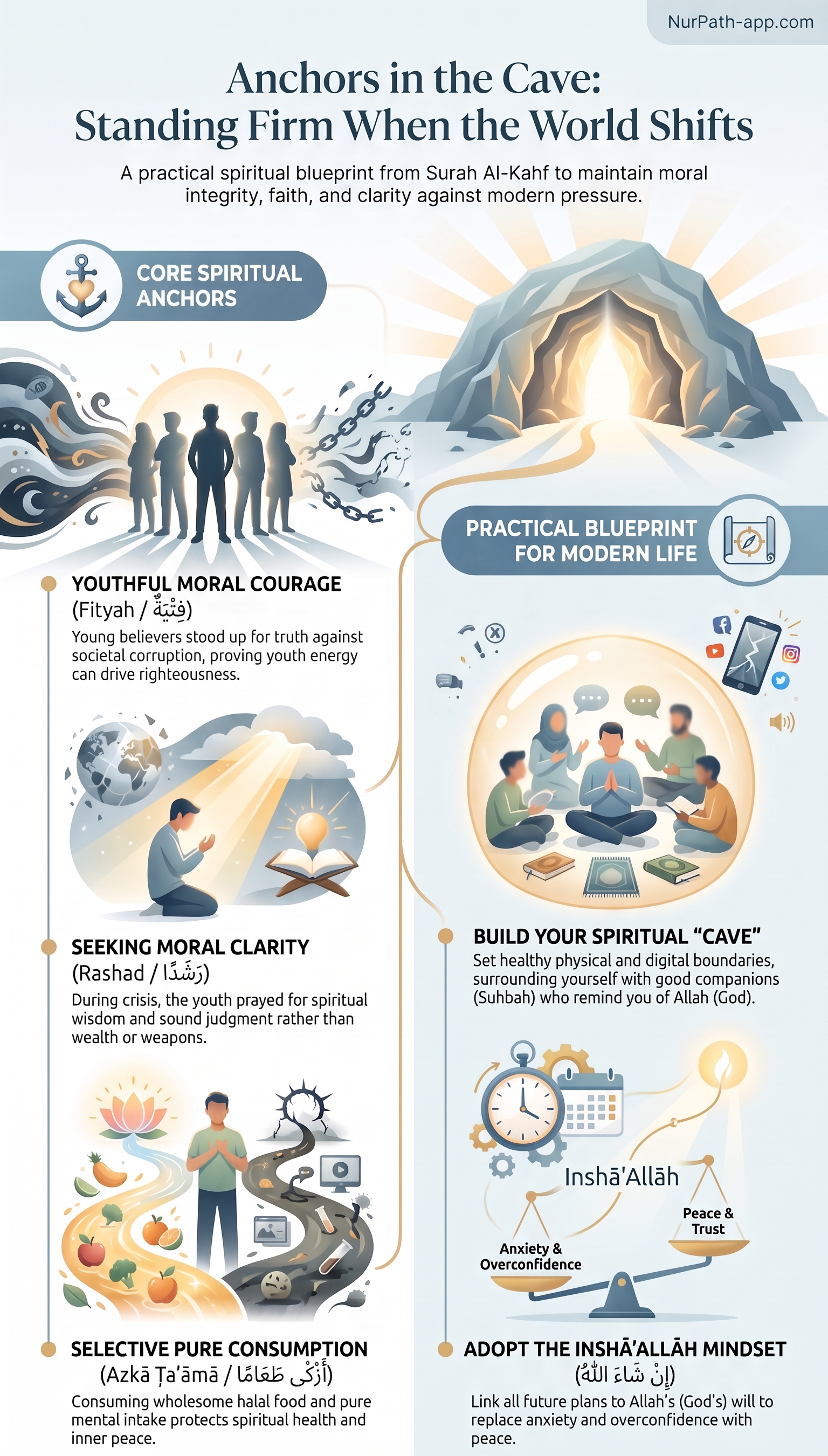 Anchors in the Cave: Standing Firm When the World Shifts infographic