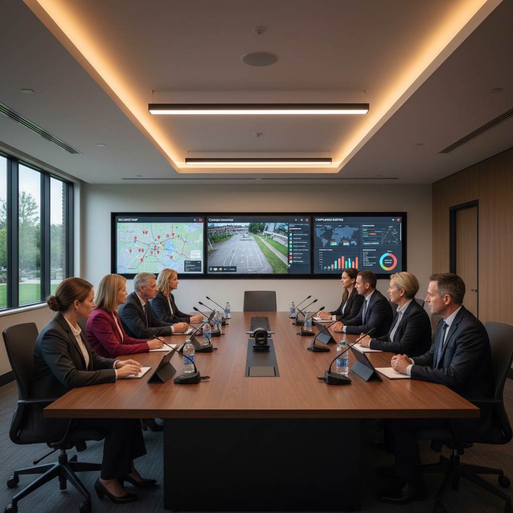 School Board Room — Safety & Security Operations