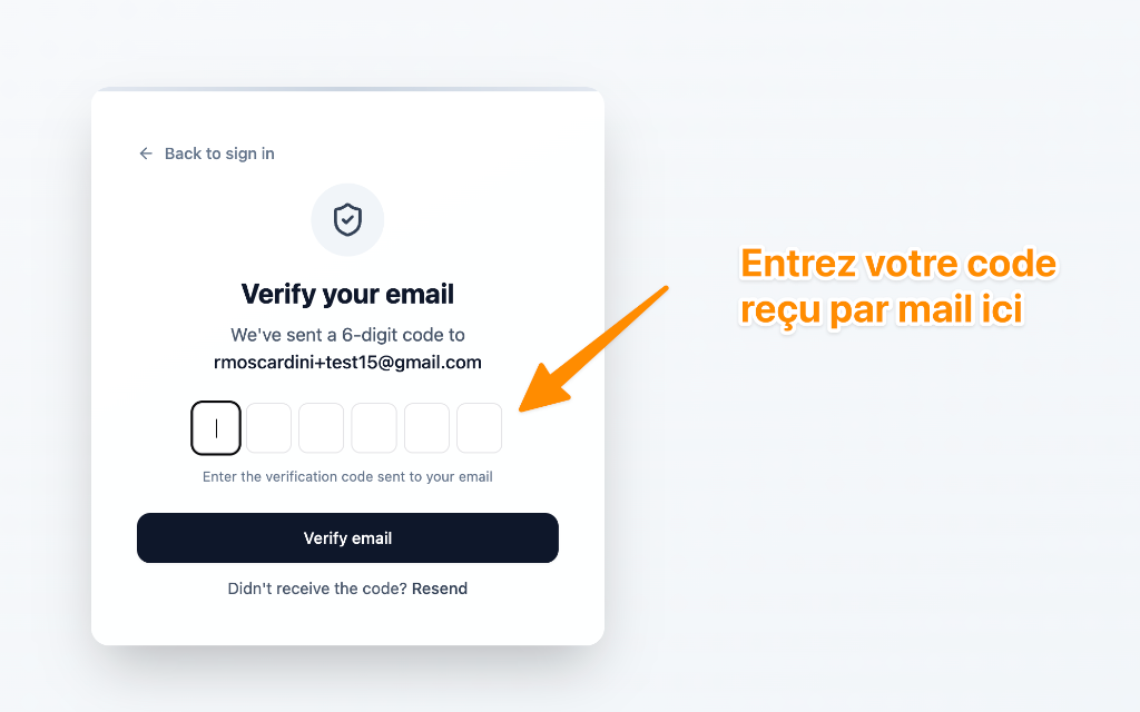 Page de saisie du code annoté