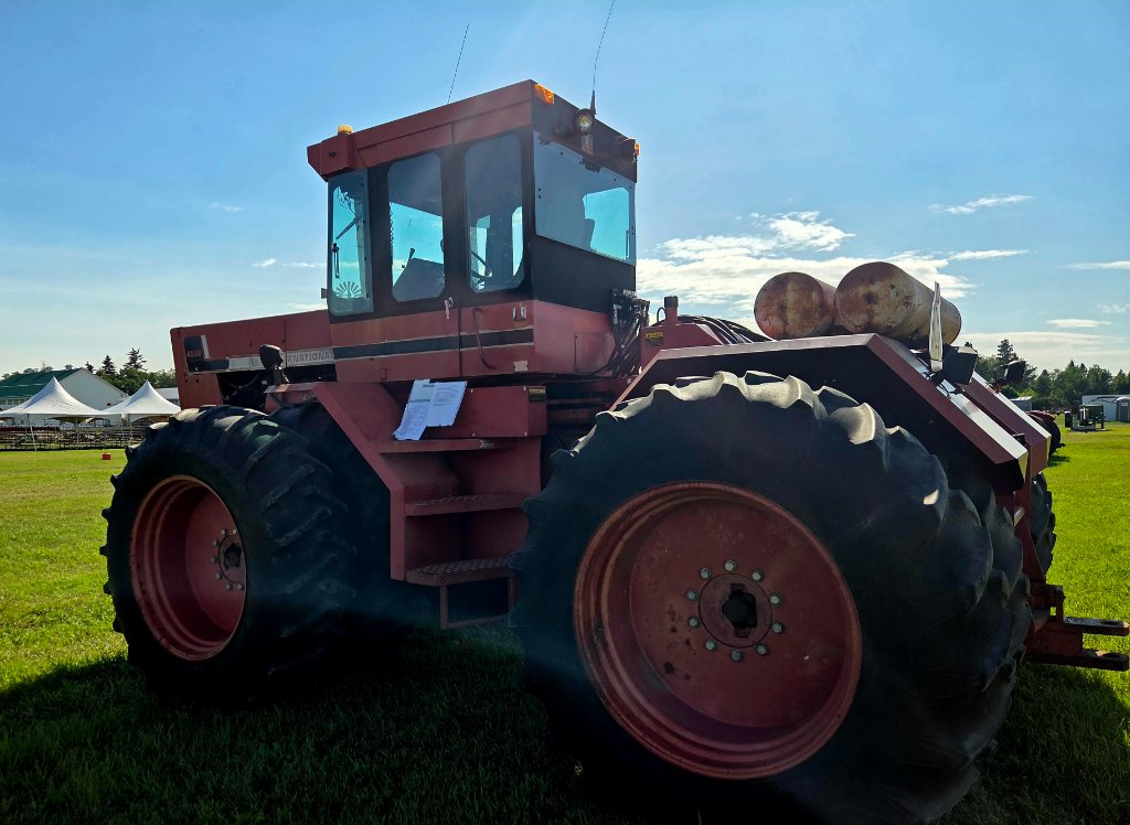 IHC Logo Sign with Tractor For Sale