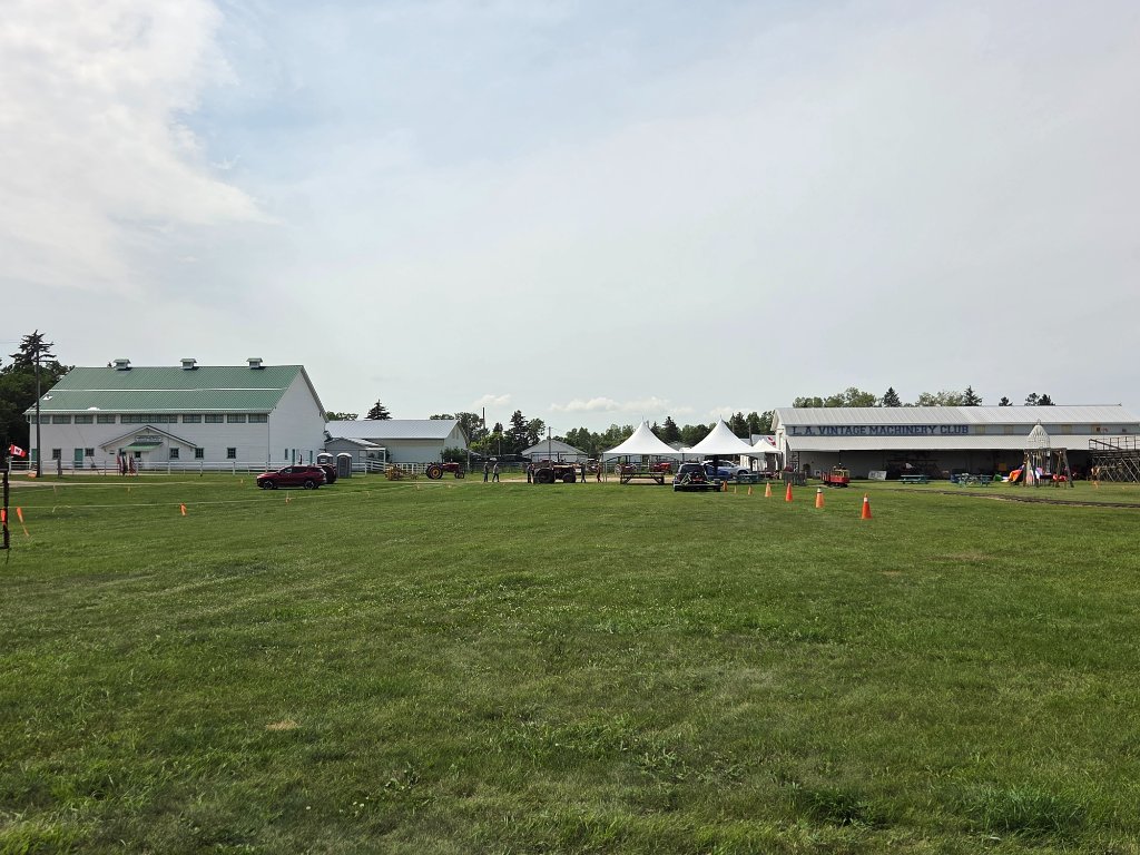 IH Show Grounds — Early Setup