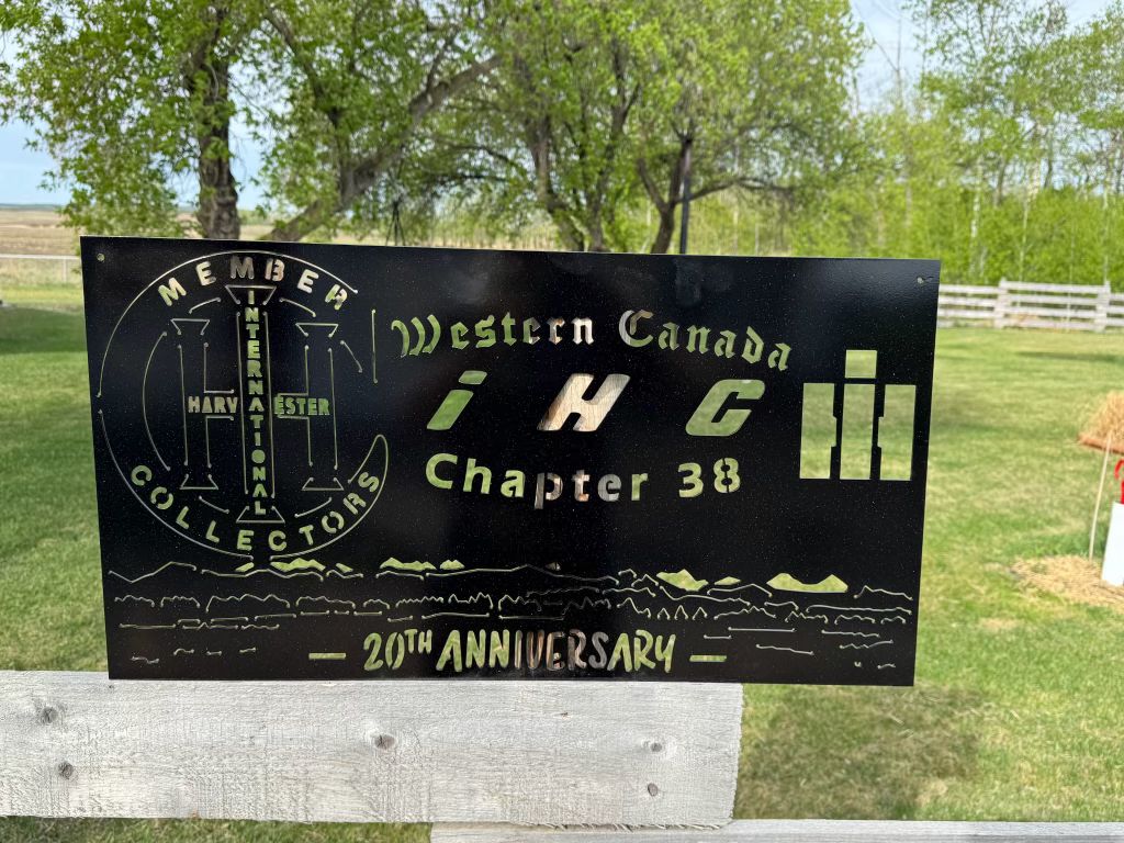 Custom Chapter 38 metal art piece up for auction