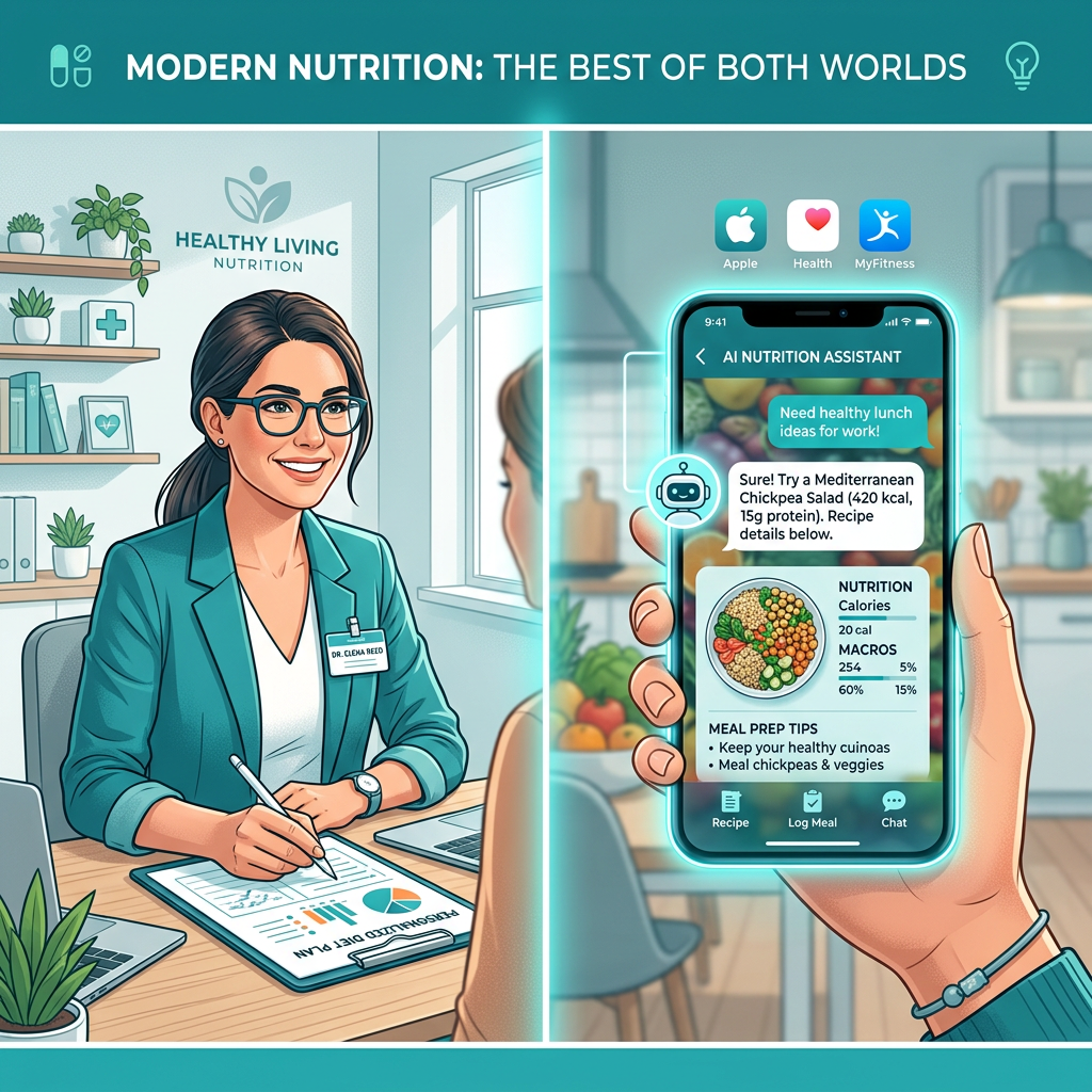 AI Nutritionist vs Human Nutritionist: Which Is Actually Worth Your Money in 2026? — Nutrition article on Nutrify AI