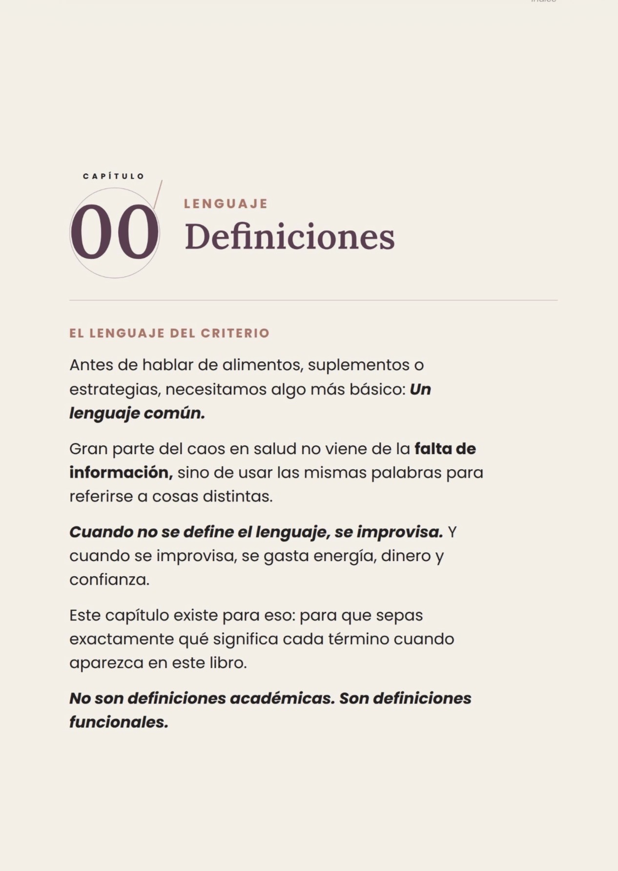 Página interior Sana con Criterio