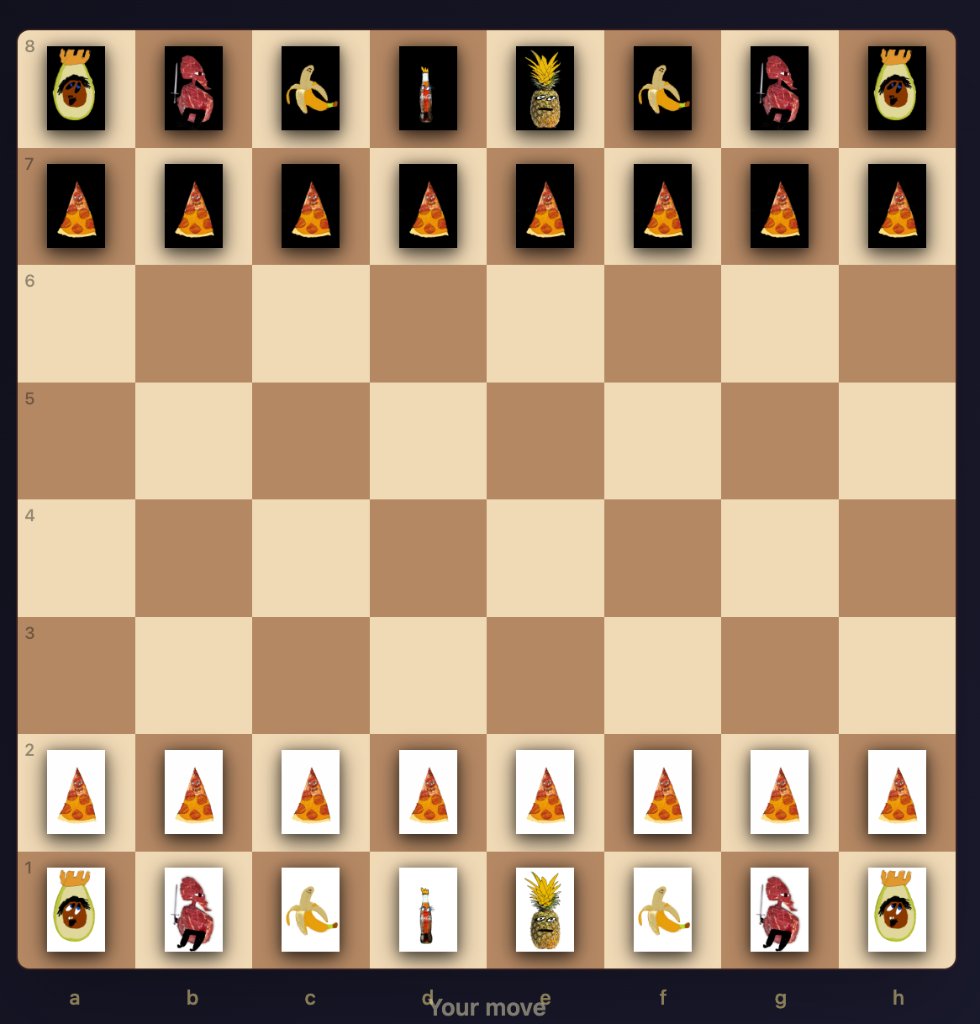 Play on the home board