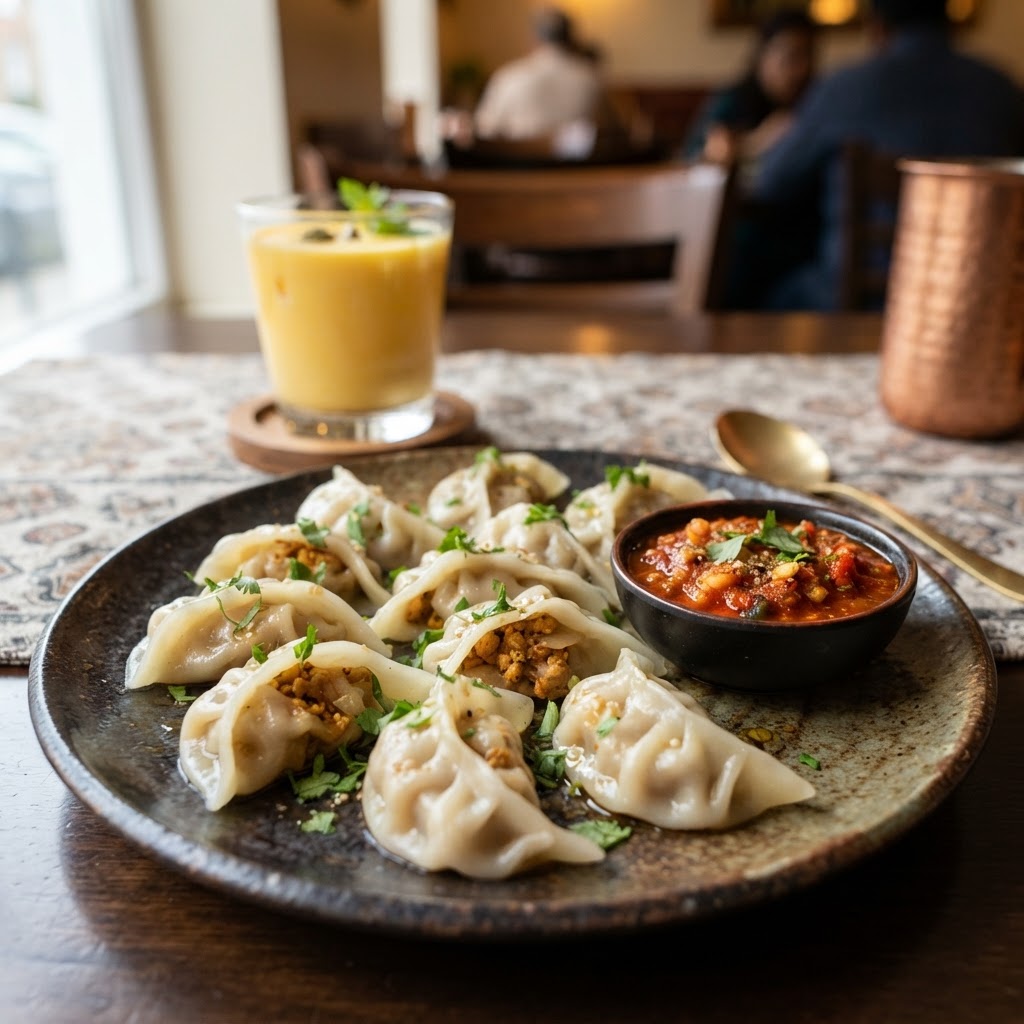 Chicken  Momo