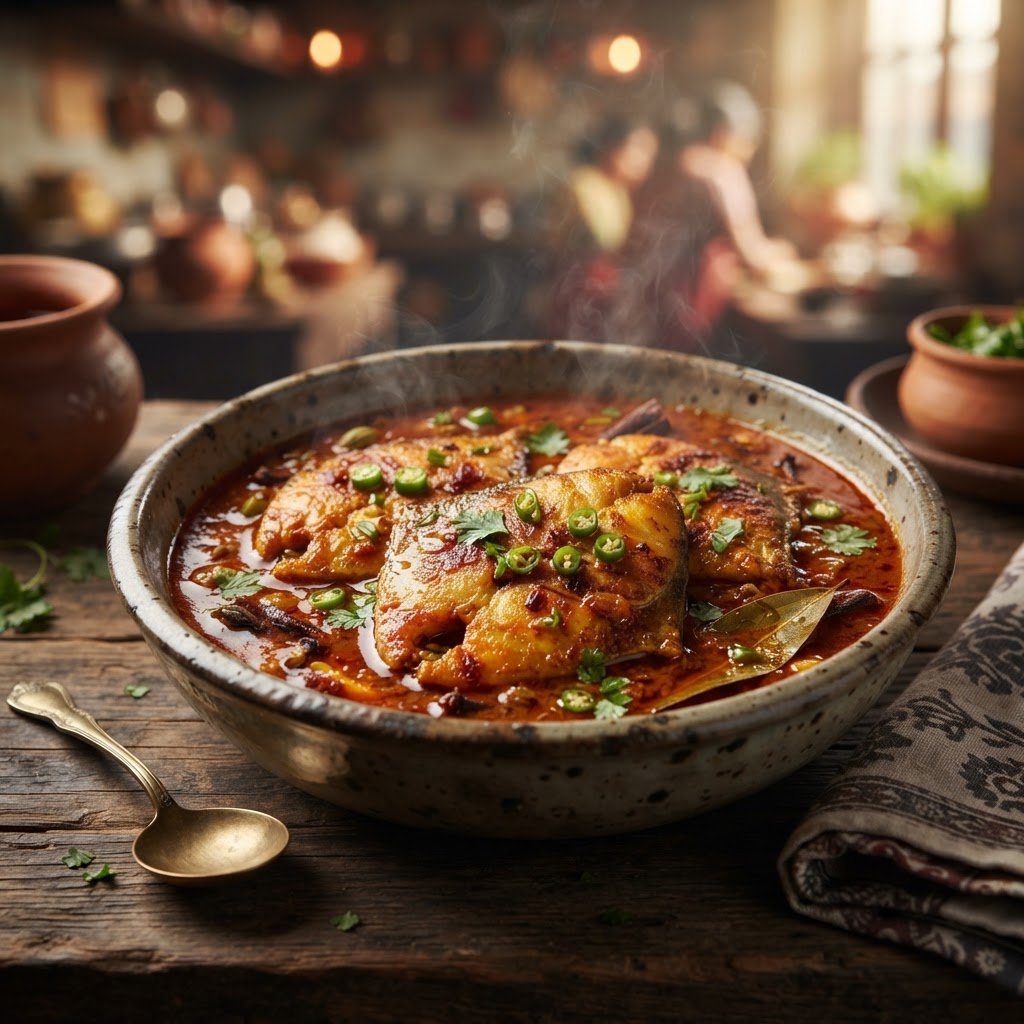 Pomfret Macher Kalia