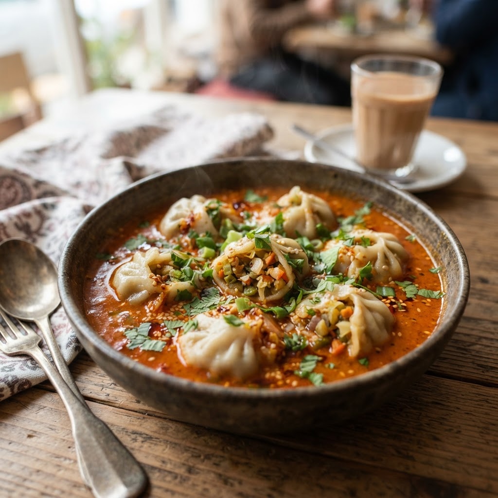 Veg Jhol Momo