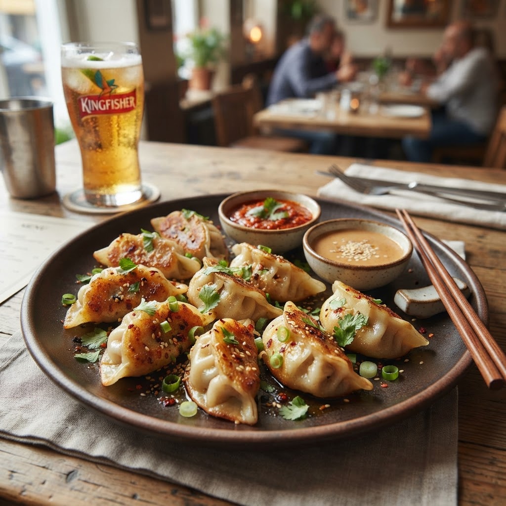 Pan Fry Chicken Momo