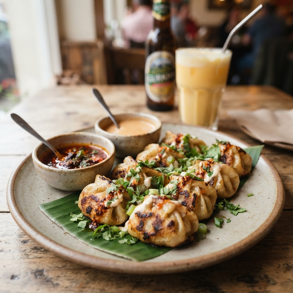 Pan Fry Veg Momo