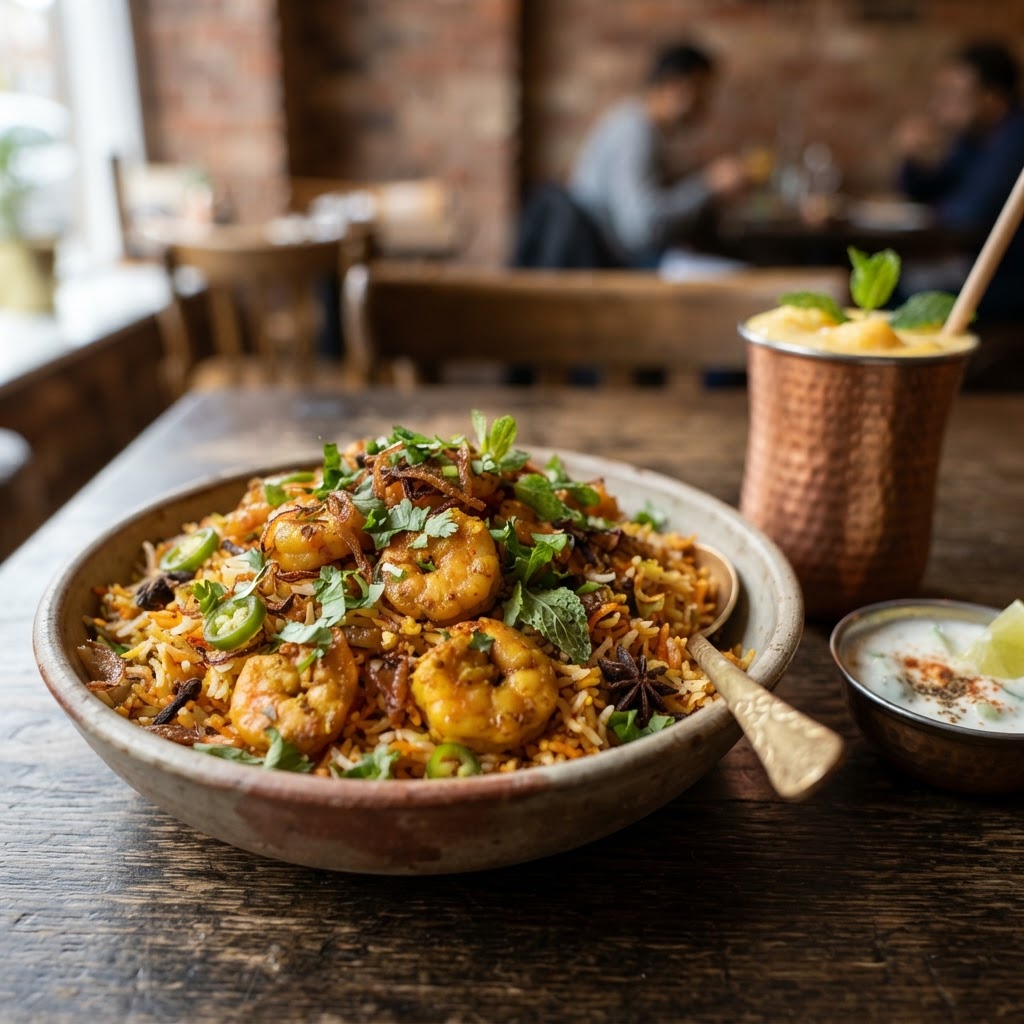 Shrimp Briyani