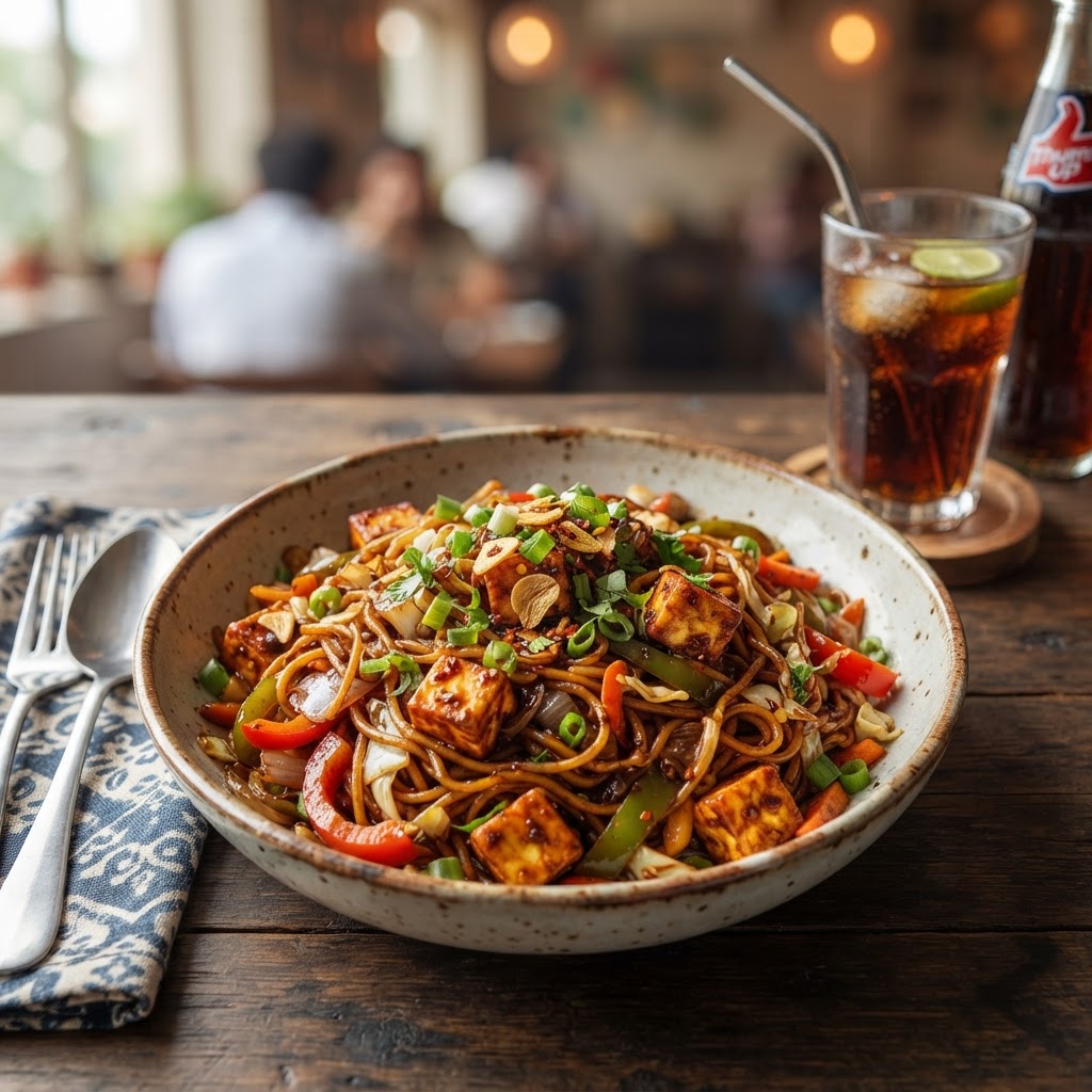 Paneer Schezwen Chowmein