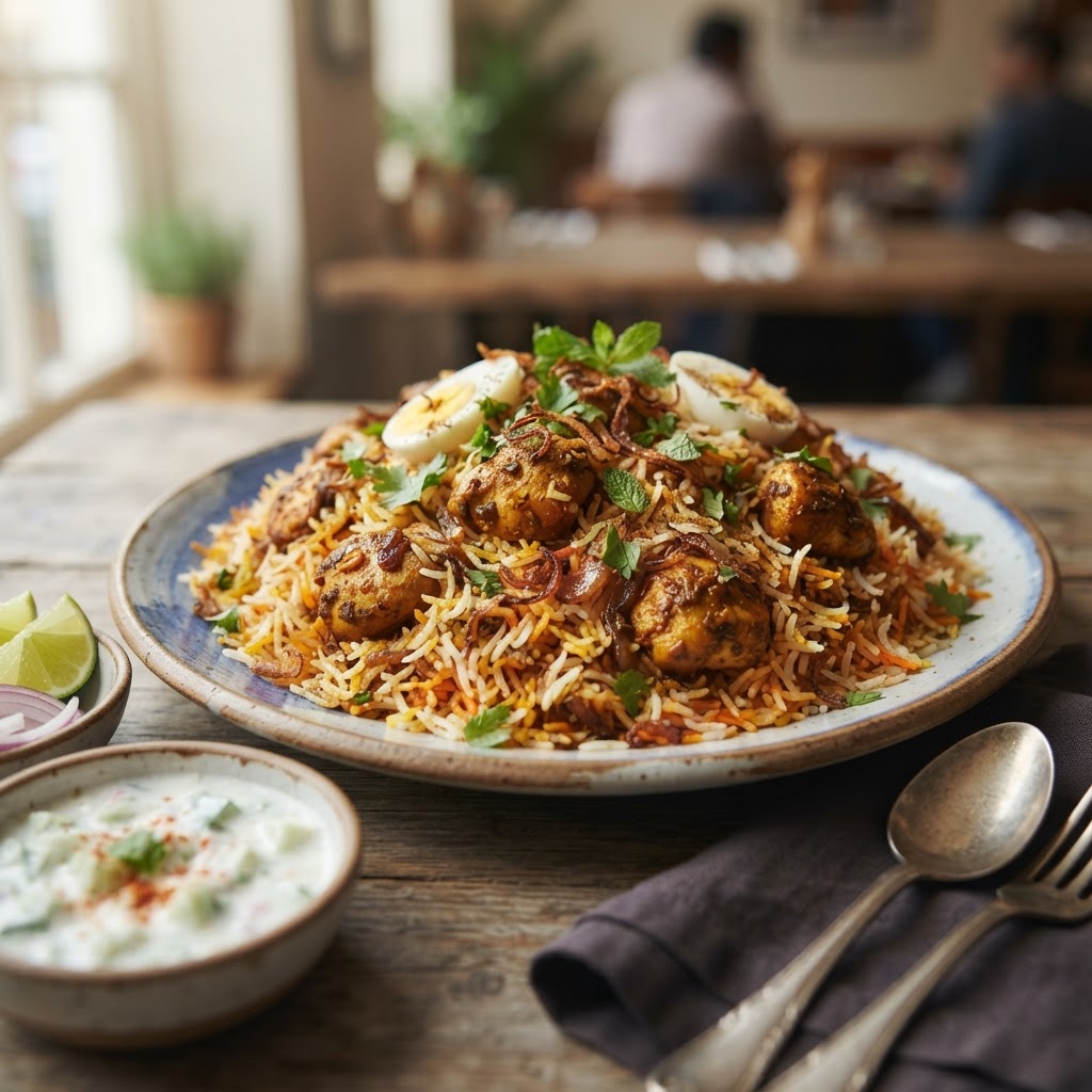 Boneless Chicken Briyani
