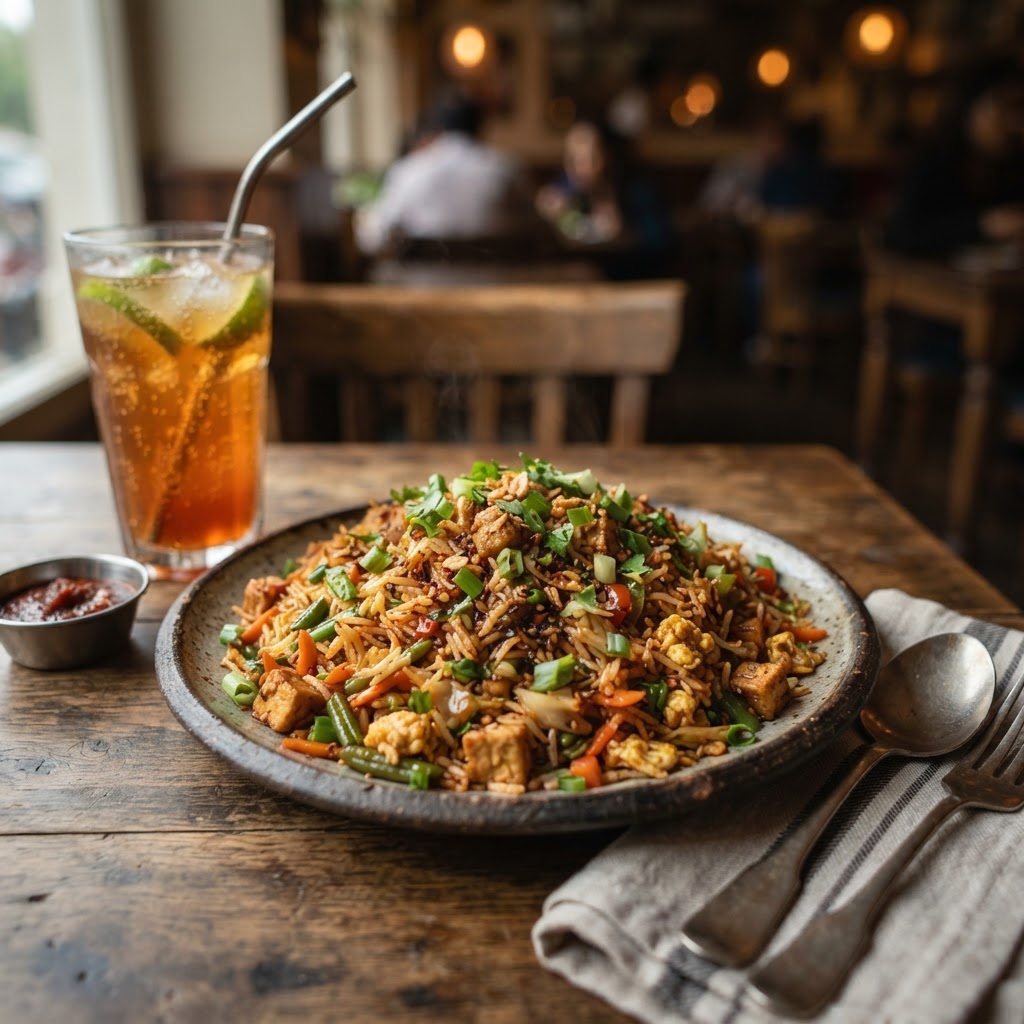 Veg Schezwen Fried Rice