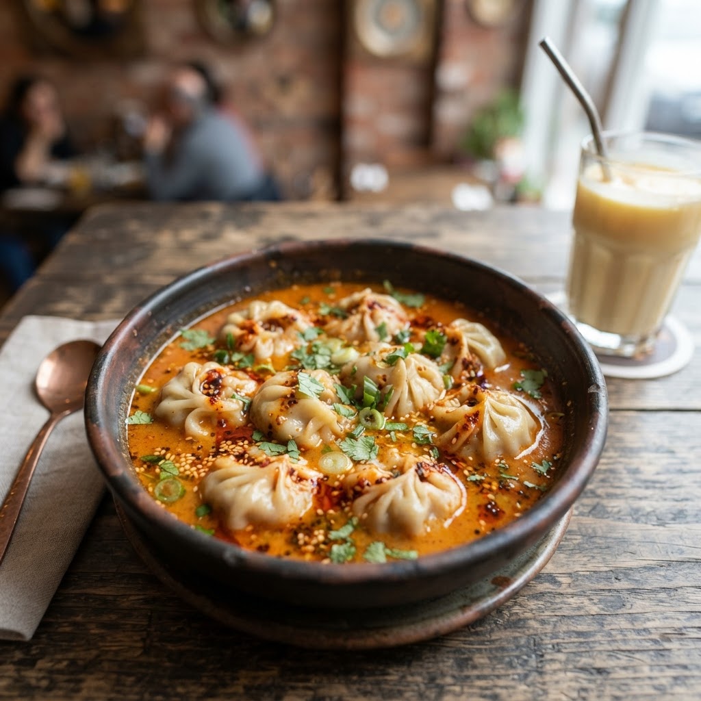 Chicken Jhol Momo