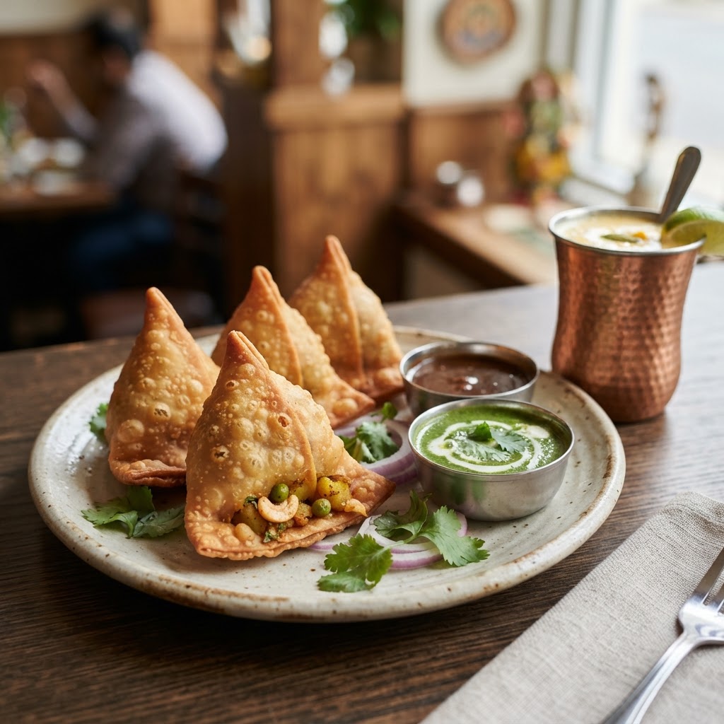 Veg Samosa (4pcs)