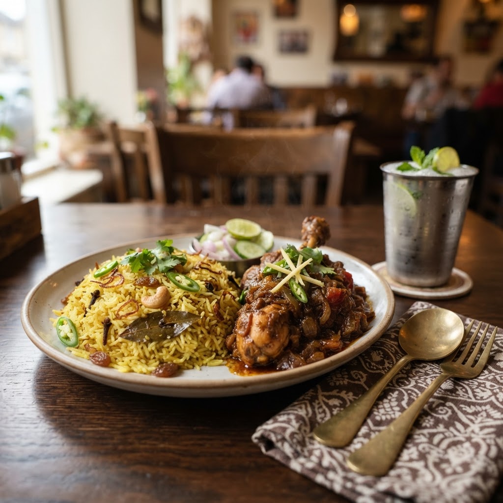 Pulao & Chicken Kosha
