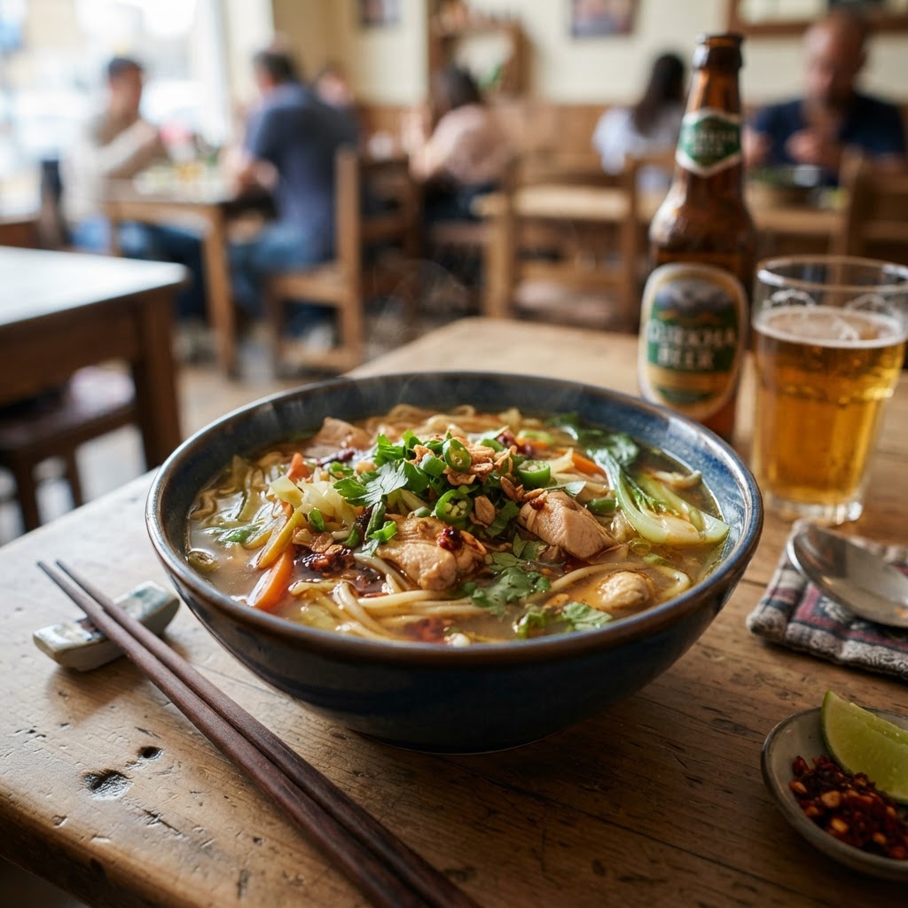 Chicken Thupka Soup