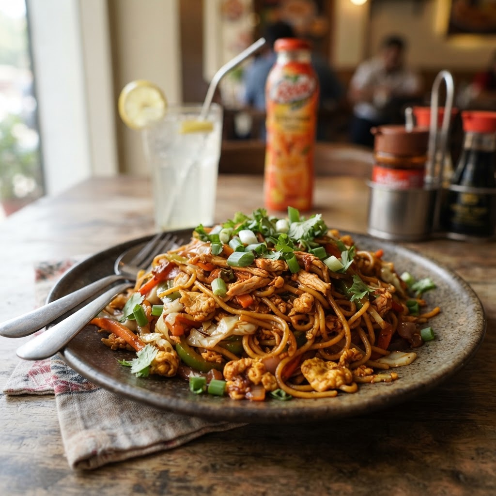 Egg Schezwen Chowmein