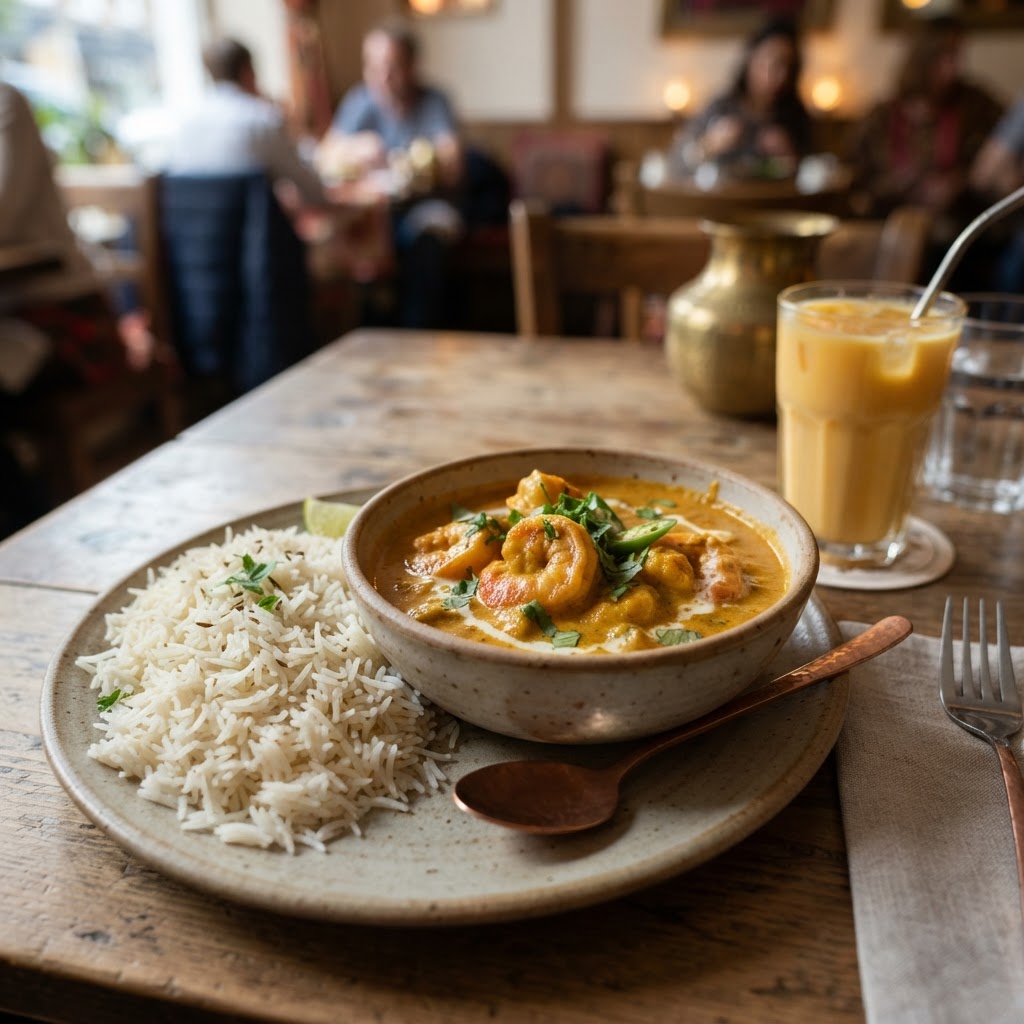 Shrimp Malai Curry