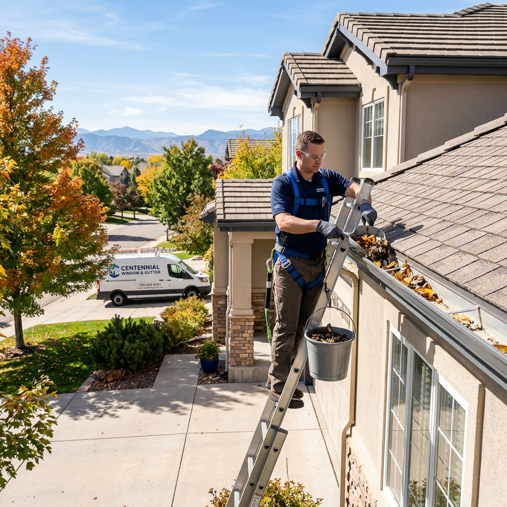 Expert Window Cleaning in Centennial, Colorado: Gutter Cleaning Tips