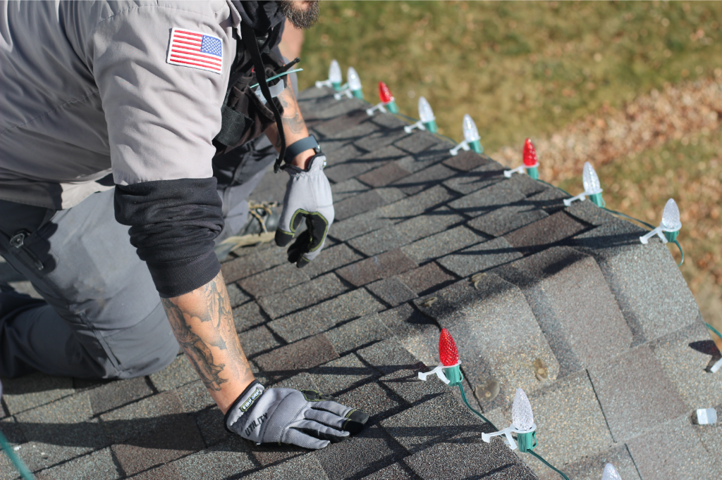 Christmas Light Installation
