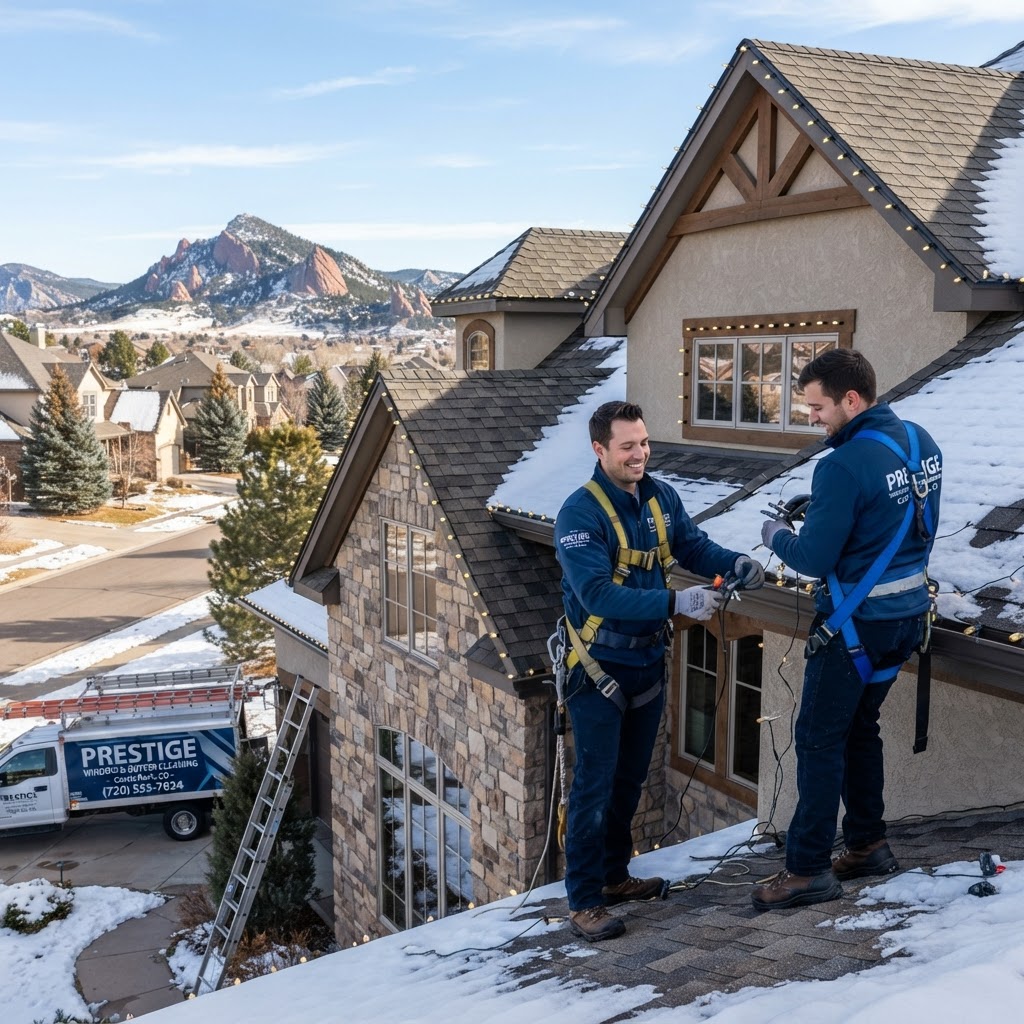 Professional Dryer Vent Cleaning & Christmas Lights in Castle Rock, CO