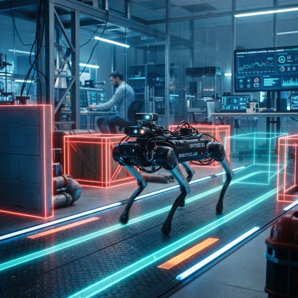 Quadruped Autonomous Behavior