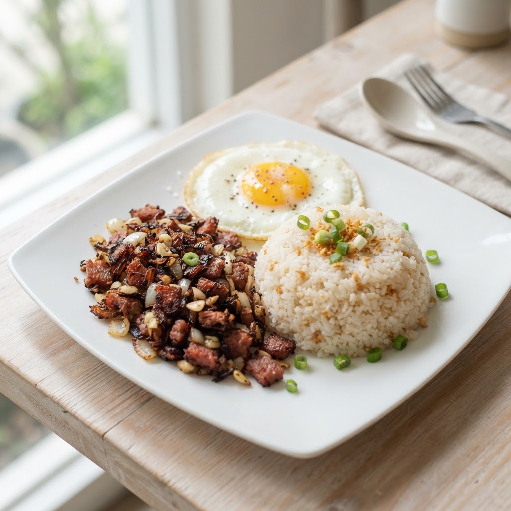 Corn silog