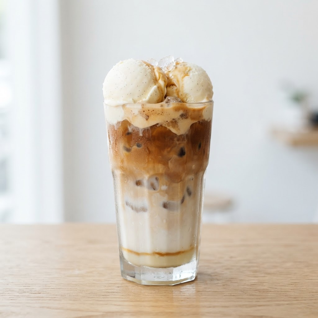 Vanilla Affogato Latte