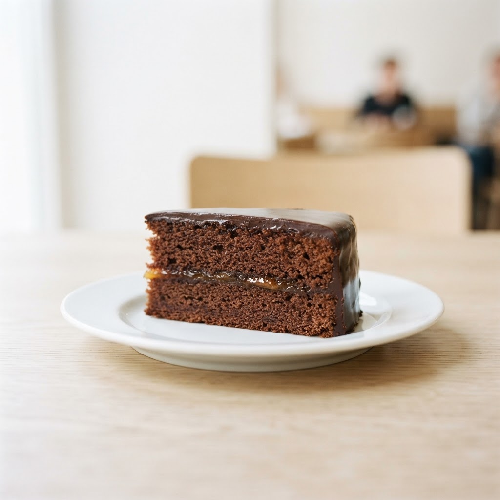 Sacher torte Slice