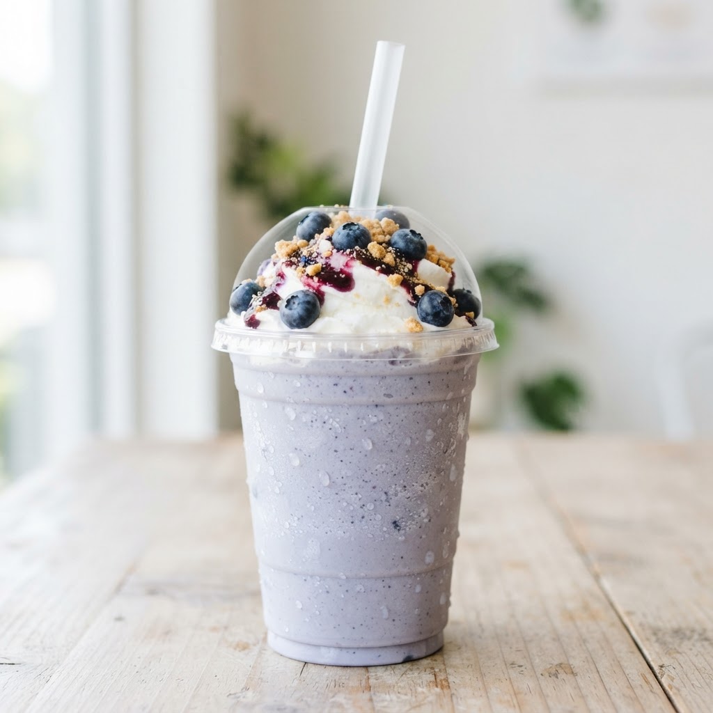 Blueberry Cheesecake Frappe