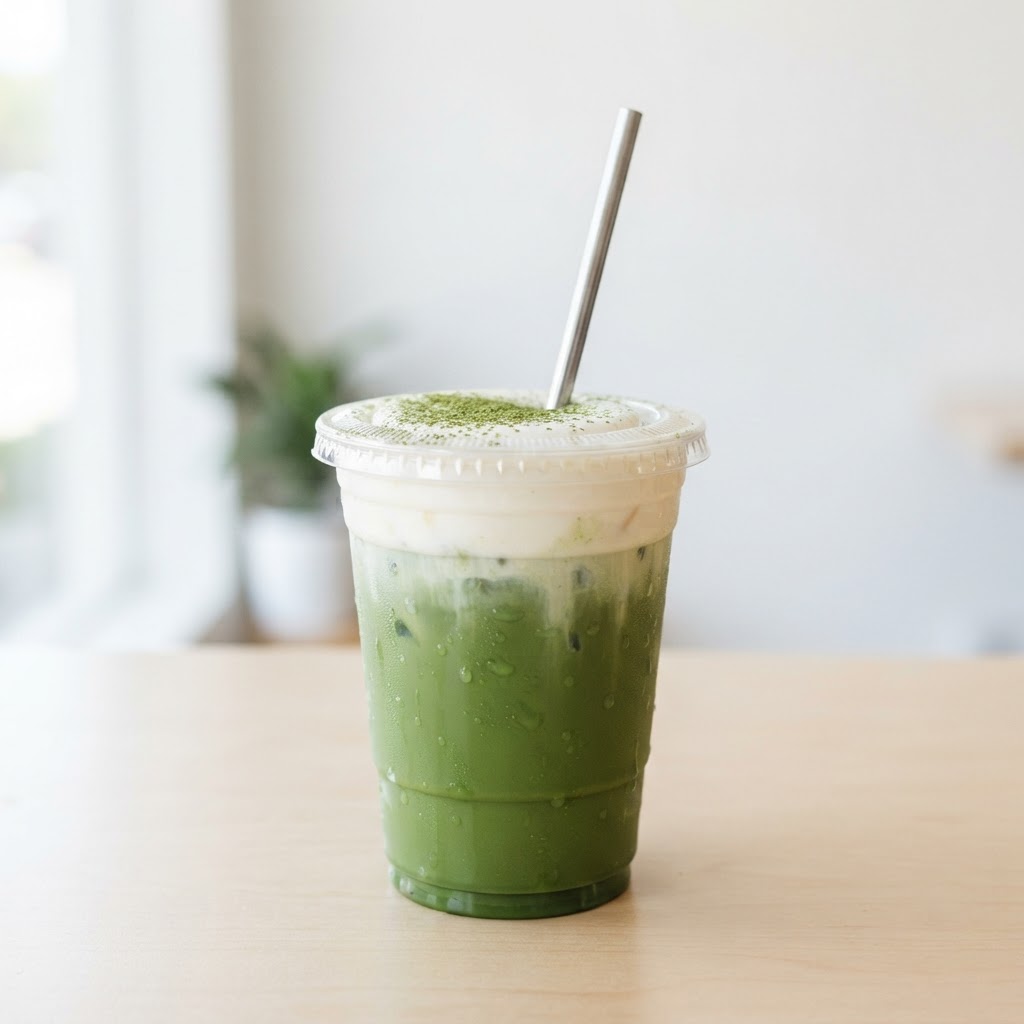Matcha Cream Cheese Latte