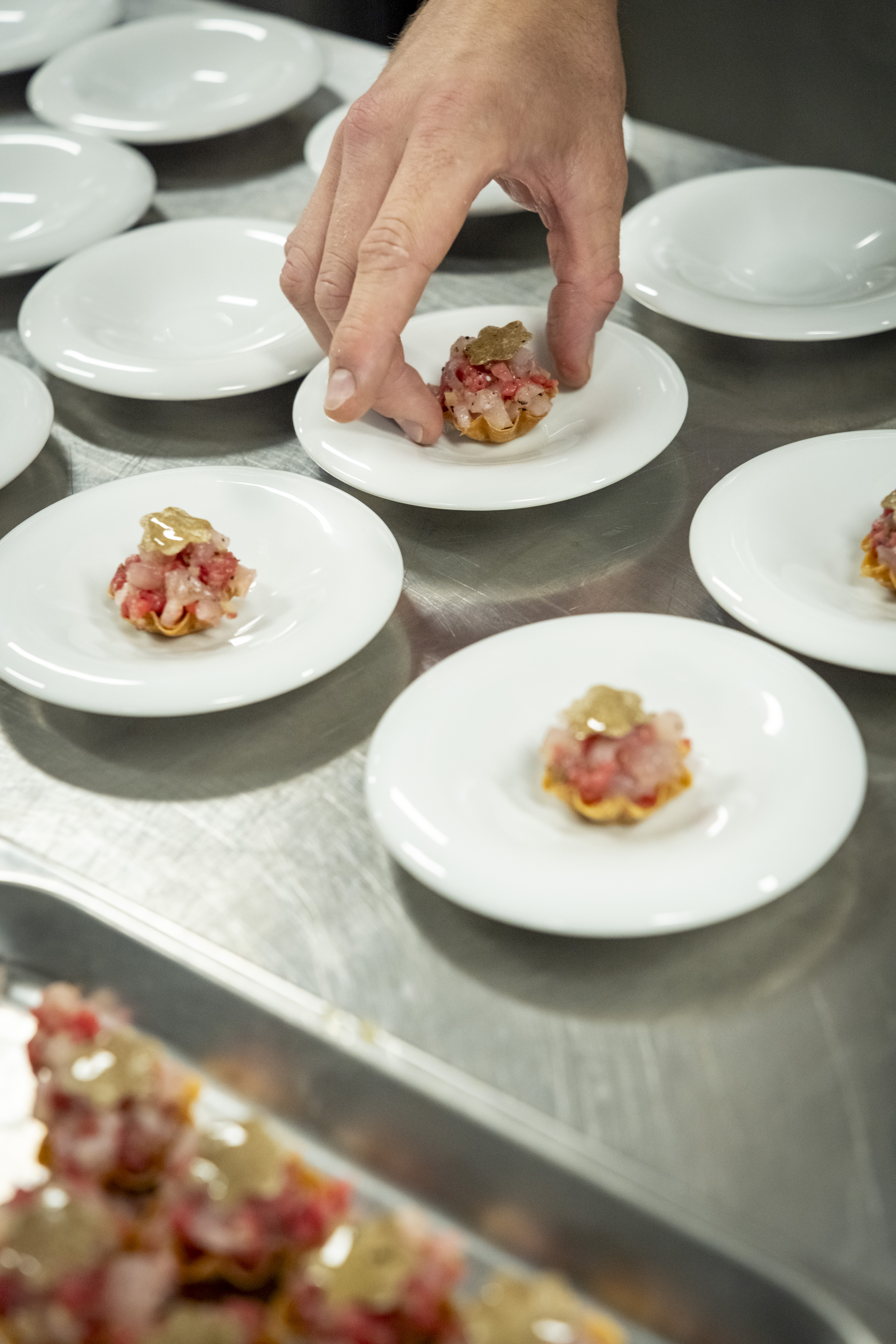Tartare / Guscio / Impiattamento