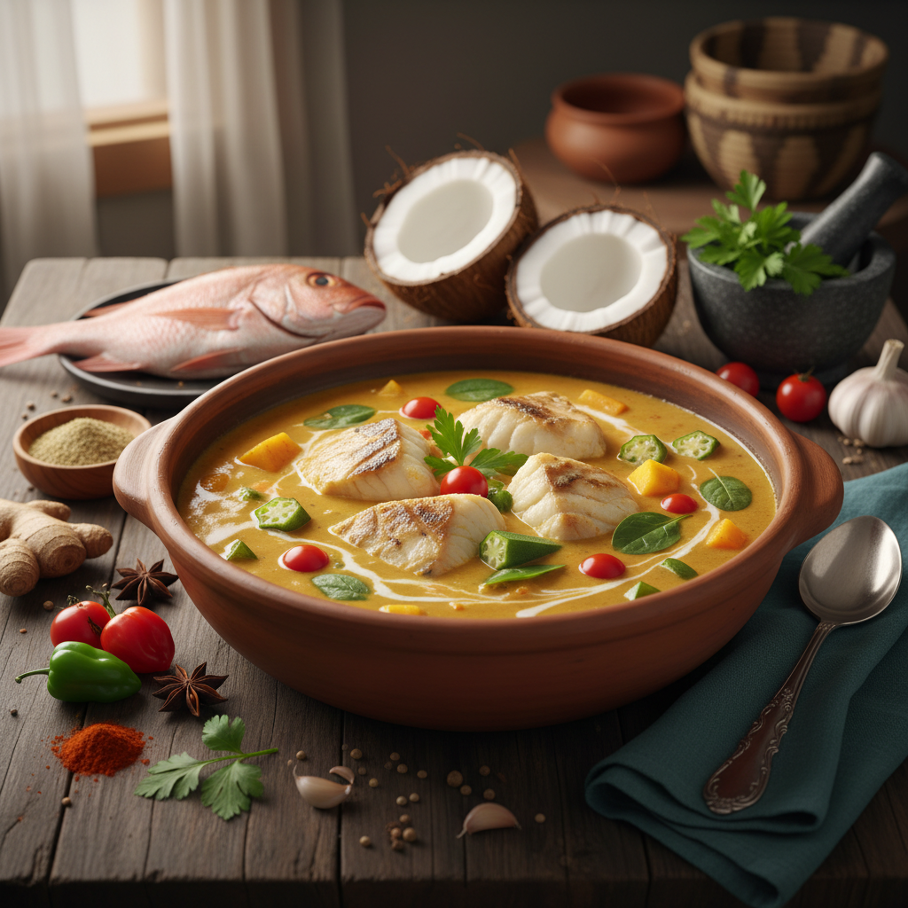 Coconut Fish Soup