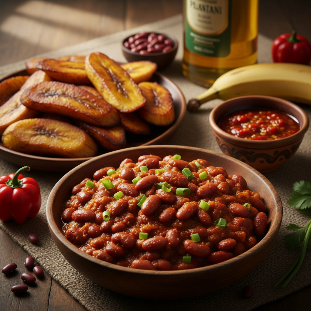 Beans and Plantain