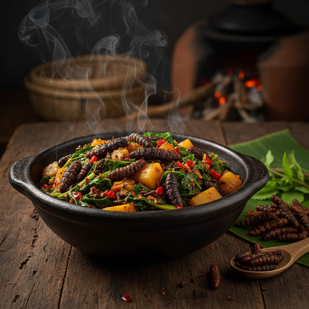 Smoked Caterpillar Stew