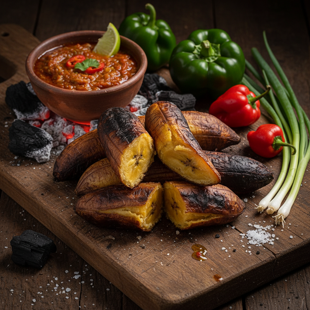 Roasted Plantains