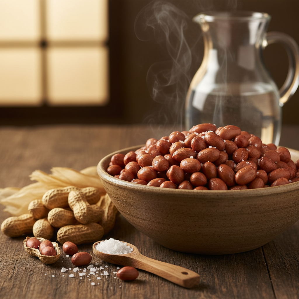 Boiled Groundnuts