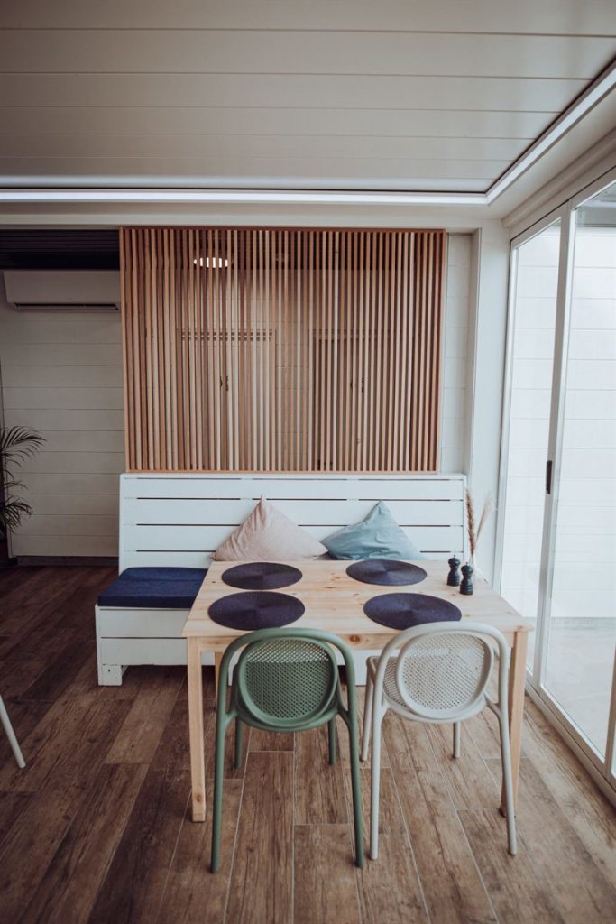 On The Rocks — Wooden Room Divider