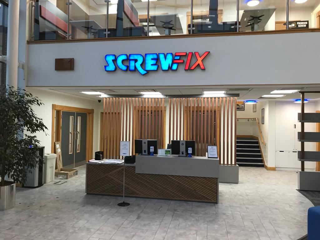 Shop Refit — Screwfix